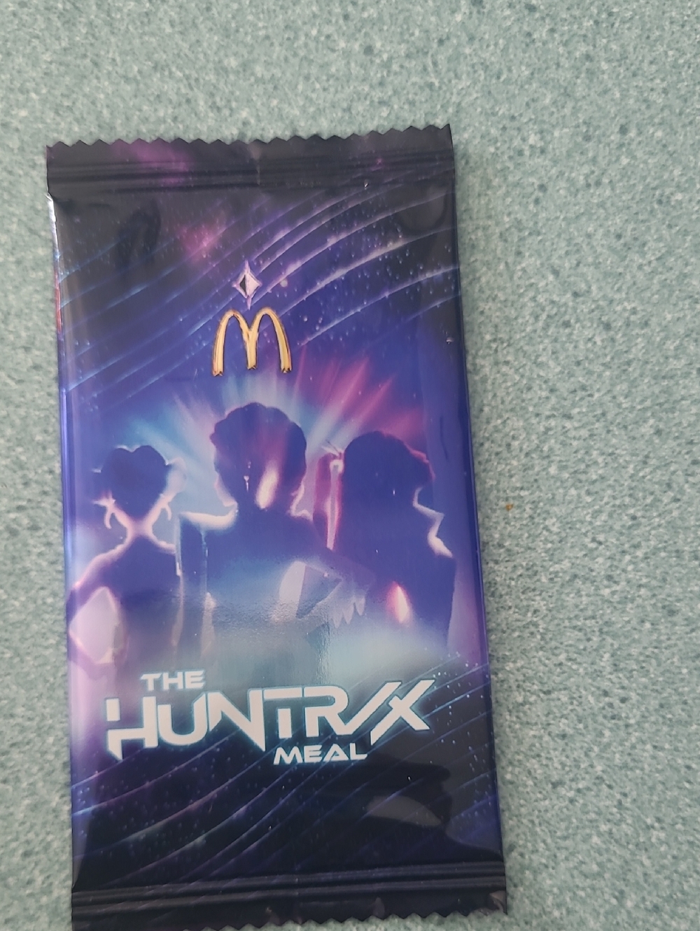 McDonald's HUNTR/X Meal Packet - Purple Gradient with Blue Accents